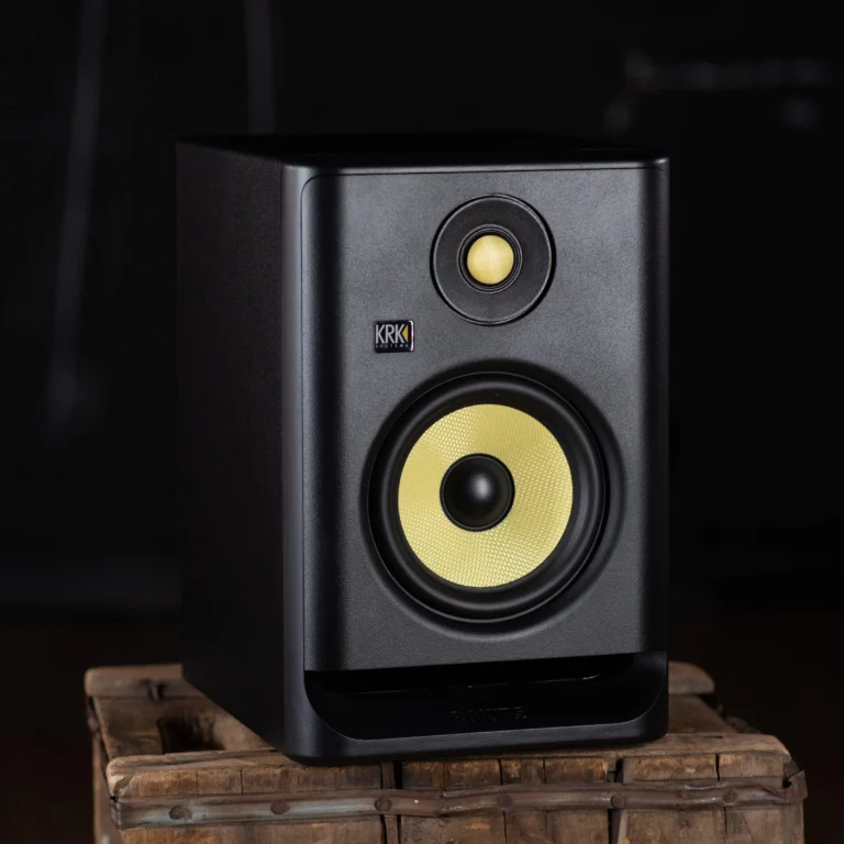 KRK Rokit 5 G4 best studio monitor for bass heavy prod